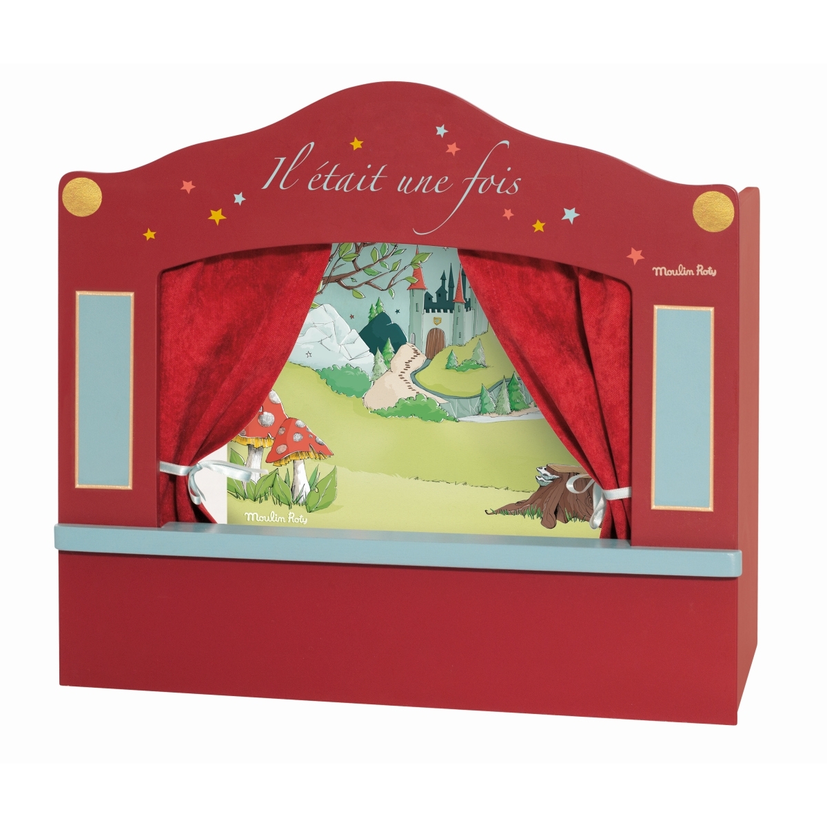 Moulin Roty Puppentheater aus Holz